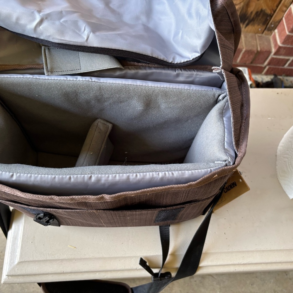 Stylish Brown Messenger Bag